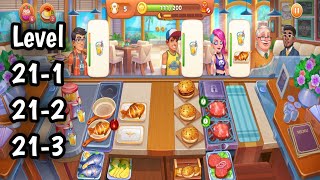 Level 211  New Games  Cooking Madness a Chef Game  Level 21  A Game Sharpening Your Kinds Mind [upl. by Ayle]