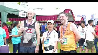 ICA International Half Marathon Colombo 2024 morning highlights video by mashenproductions [upl. by Formenti]