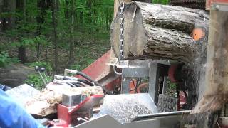 Timberwolf Firewood Processor at Skinner Hollow [upl. by Arriat491]