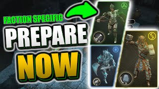 FACTION SPECIFIC Crafting Guide CRAFT INSANE WEAPONS  Blacksmithing Stonemason Bonewright Guide [upl. by Malita]