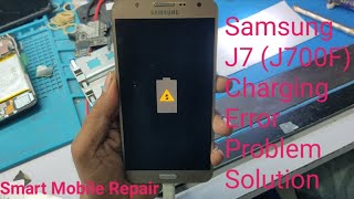 Samsung J7 J700F Charging ErrorNot ChargingCharging Paused Problem Solution 100 2022 [upl. by Bacchus]