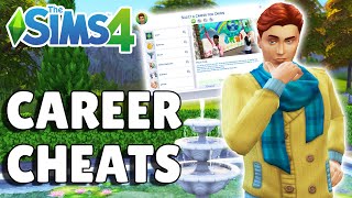 Career And Promotion Cheats You Need To Know  The Sims 4 Guide [upl. by Eselahc589]