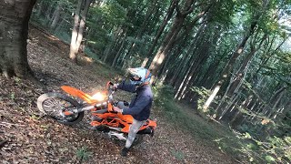 KTM 690 ENDURO R 2023  Extreme OFF ROAD Test [upl. by Aserej81]