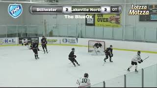 Lakeville North vs Stillwater  Blue Ox  Bushy Rink 945AM 1110 [upl. by Llorre]