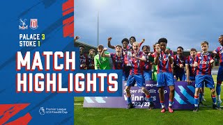 U15 Floodlit Cup Final Highlights Crystal Palace 31 Stoke City [upl. by Hgieloj]