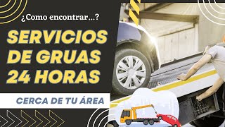 🔍¿Cómo encontrar un servicio de grúa las 24h en EEUU 🚗🇺🇸 [upl. by Weinhardt471]