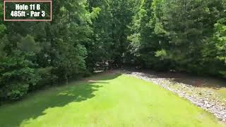 Wyomia Tyus Olympic Park Disc Golf Course Flyby [upl. by Aihtak]