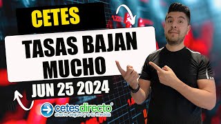 Actualización semanal de CETES DIRECTO 25 JUNIO 2024 🏦 [upl. by Alvera243]