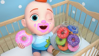 Sí Papá Sí Mamá  Johny Johny Sí Papá  Canciones Infantiles  Bebé Leo en español [upl. by Nnayllek131]