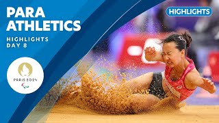 🏃 Para Athletics Highlights  Day 8  Paris 2024 Paralympic Games [upl. by Iverson697]