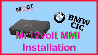 BMW E89 Z4 Installation of Mr12volt MMI box CarPlay Android Auto [upl. by Aliuqet]