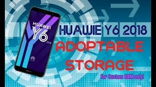 Huawei Y6 2018 Enable Adoptable Storage Tagalog [upl. by Nho]