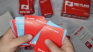 Red Flags The Game of Terrible Dates Funny Card Game Party Game with Expansions for Adults Review [upl. by Eceinal871]