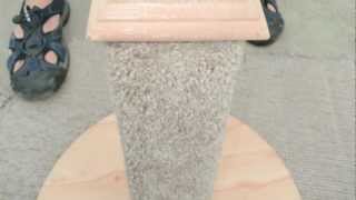 Homemade Cat Scratching Post [upl. by Ailima]