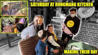 MAKING THEIR DAY  SANKRATI AT RUNGMANG KITCHEN  PRANK ON NEXAL [upl. by Iy646]