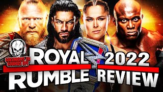 WWE Royal Rumble 2022 Review  ONE OF THE WORST ROYAL RUMBLE MATCHES EVER RONDA ROUSEY RETURNS [upl. by Rasmussen]