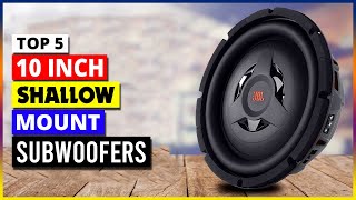 Top 5 Best Shallow Mount Subwoofers in 2024  Best Picks [upl. by Eicyac]