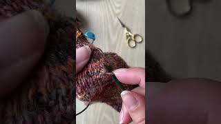 How to pickup dropped stitches knitstagram yarnaddict handmade diycrafts yarnlove yarnlove [upl. by Caundra932]