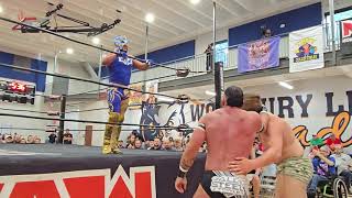 All Steel J Fowler Vs Ethan Everheart Vs Samuray Del Sol MAW 91524 [upl. by Herries]