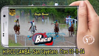 BACOGran Desafio Barrial Hipico Don Cambá San Cayetano Ctes 031124 [upl. by Nosiram]