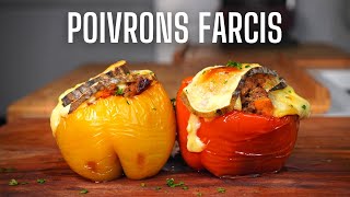 POIVRONS FARCIS GRATINÉS AU SAINT NECTAIRE  FOOD IS LOVE [upl. by Namlas599]