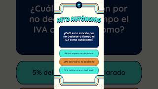 ¿Cuál es la sanción por no declarar a tiempo el IVA como autónomo [upl. by Bertolde]