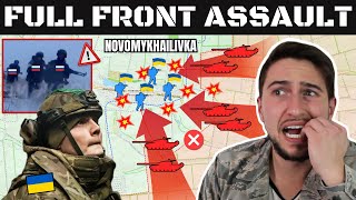 Russian Tanks BREACHED Ukrainian Positions in Novomykhailivka [upl. by Ssew]