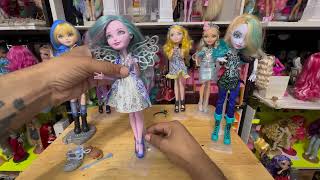 Ever After High  Kitty Cheshire Darling Charming Faybelle Thorne Farrah Goodfairy and Blondie [upl. by Bozovich]