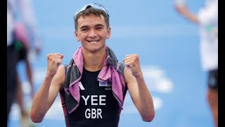 Alex Yee Paris Olympic Triathlon Champion Makes London Celebrations Golden [upl. by Nosyarg553]