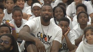 Killeens Jefferson holds 5th basketball camp [upl. by Eissolf]