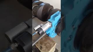 Crankshaft Repair  Large Diesel Engine Repair  CrankPin Repair [upl. by Nylevol239]