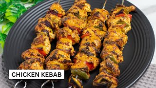 HOW TO MAKE CHICKEN KEBAB  EASY OVEN BAKED KEBAB [upl. by Papke]