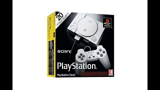 sony Playstation Classic Console with 20 Playstation Games PreInstalled Holiday Bundle [upl. by Libbey]