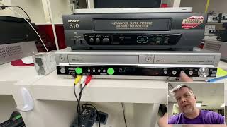 How to Fix VHS C  Compact Tapes Not Playing amp kicking back in the VCR [upl. by Enalb]