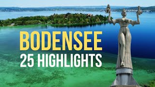 Bodensee alle 25 Highlights in 4K  2024 [upl. by Hanaj]