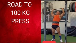 Road to 100 kg Press 100kgpress StrengthJourney GymMotivationStrongWithRajsquatsyoutubeviral [upl. by Erastes921]