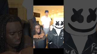 Marshmello plays Kai Cenat unreleased Juice WRLD PT2 trei kaicenat marshmello mafiathon2 [upl. by Lennahc]