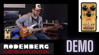 Rodenberg  LUKE OD – Steve Lukather Signature Pedal  Demo [upl. by Adelbert]