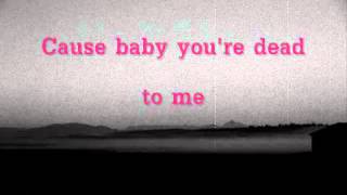 Dead To Me by Melanie Martinez Lyric Video [upl. by Bullard529]