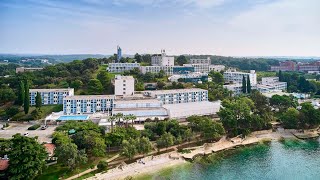 Hotel Plavi Plava Laguna porec istria croatia hotel [upl. by Marsh]