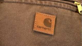 Carhartts Sandstone Sierra JacketSherpa Lined J141 [upl. by Heaps]