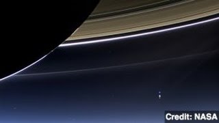 NASA Captures Earth View From Saturn [upl. by Iznek334]