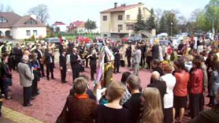 Radomyśl nad Sanem  Wielkanoc 2011 orkiestra dęta  marsz quotWakacjequot [upl. by Catrina]