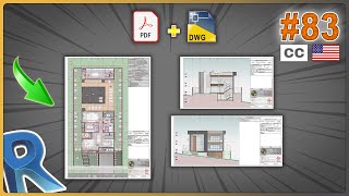 Exportação RÁPIDA de PDFs e DWGs em VÁRIOS TAMANHOS [upl. by Earahc673]