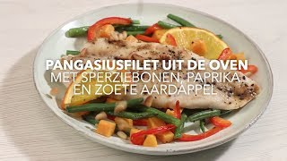 Pangasiusfilet uit de oven [upl. by Acillegna470]