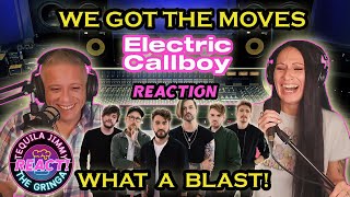 WHAT A BLAST  ELECTRIC CALLBOY  WE GOT THE MOVES  REACTION [upl. by Odraner]