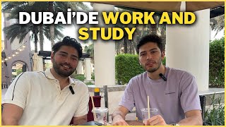 DUBAİDE WORK AND STUDY  DUBAİDE DİL OKULU VE ÇALIŞMA  FİYATLAR [upl. by Kneeland]