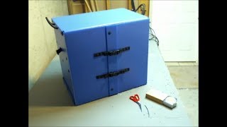 Making a Corrugated Plastic Chuck Box [upl. by Anerual]