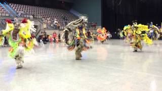 2015 Seminole Tribal Fair PowWow  Mens Fancy Dance [upl. by Rodolfo]