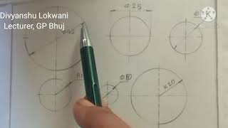 DIMENSIONING OF ENGINEERING DRAWING [upl. by Rehpotsihc]